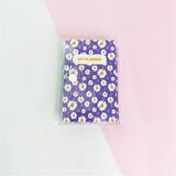 Mor Papatya Pp Mini Çanta Defter