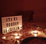 A4 Işıklı Mesaj Panosu Light Box