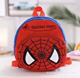 Örümcek Adam Spider-Man Peluş Sırt   Çantası  24*20  Mini Çanta