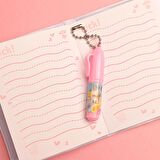 Prenses Tasarımlı Mini  Not Defteri Kalem Set