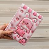 Sevimli Kız Yumuşak Defter Hatıra Defteri