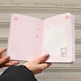 Sevimli Kız Yumuşak Defter Hatıra Defteri