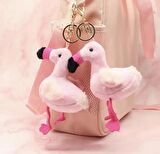 Flamingo Peluş Anahtarlık Çanta Süsü 1ADET