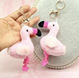 Flamingo Peluş Anahtarlık Çanta Süsü 1ADET