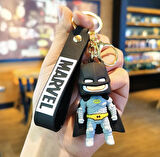 Batman Figürlü Silikon Anahtarlık