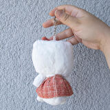 Hello Kitty Elbiseli Peluş Anahtarlık 10  Cm