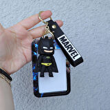 Efsane Marvel Kakteri Batman Anahtarlık Ve Kartlık