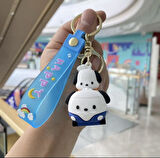 Sanrio Karakterleri Araba Tasarımlı Anahtarlık