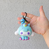 Sanrio Kuromi 3D  Figür Anahtarlık