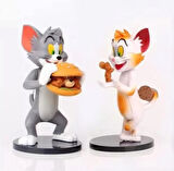 Tom & Jerry Yemek Burger Aksiyon Figürü  2  Adet