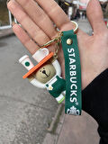 Starbucks Coffee Bear Silikon Anahtarlık 1 ADET