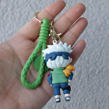 Anime Naruto Kakashi Hatake Figür Anahtarlık Çanta Aksesuarı Süsü