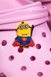Sevimli Süpermen Minions   Jibbitz Crocs Uyumlu Terlik Süsü 
