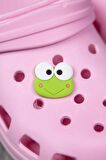 Kurbağa Figürlü Jibbitz Crocs Terlik Süsü