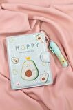 Avokado Defter ve Kalem Seti -Notebook -Defter