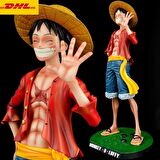 One Piece Monkey D. Luffy Anime Aksiyon Figür 43 cm