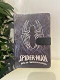 Spiderman Tasarımlı Çzigli Defter