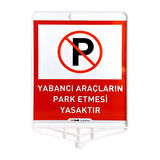 Yabancı Araçların Park Etmesi Yasaktır Ultra Kedi Gözlü Trafik Koni Seti Trafik Dubası