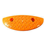 Oval Hız Kesici Kapağı, Yol Kasisi Kapağı 10 x 30 x 5 cm Sarı