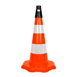 10 Adet PVC Trafik Konisi 52 cm Çift Reflektifli Trafik Dubası Seti