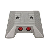 10'lu Metal Cam Kedi Gözü Yol Butonu Seti 2.8 x 12 x 12 cm