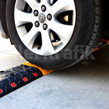 Klasik Hız Kesici Set Kapaklı Plastik, Yol Kasisi 3 metre