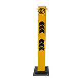 Çıkar Kilitli Otopark Park Bariyeri 75 cm Ankrajsız