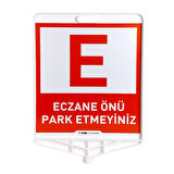 Eczane Önü Park Yapılmaz Çift Taraf Baskı Ultra Kedi Gözlü Ağırlıklı Trafik Koni Trafik Dubası