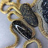 Gold Flake Top - 8 ml Glossy Top Coat