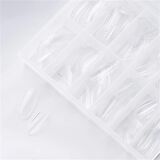 GEL Tips, Şeffaf (Oval), kutuda 240 adet