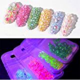 Hacimsel neon kristal/taş Neon Sarısı