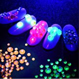 Hacimsel neon kristal/taş Neon Sarısı