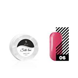Jel boya Örümcek & Nail art/dizayn Silk line 06 ahududu 6 ml.