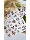 Stiker Arti 124 Minnie Mickey Gucci