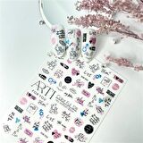 Stiker Arti 128 Love you - Aşk teması