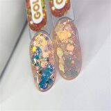 Nail art jel GEL KOREAN Gold 5 gr