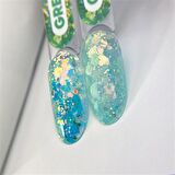 Nail art jel GEL KOREAN Green 5 gr