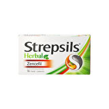 Strepsils Herbal Zencefil Aromalı 16 Pastil