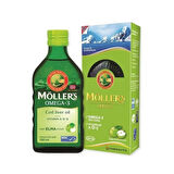 Möllers Omega 3 Elma Aromalı A-D-E Vitaminli Balık Yağı 250 ml