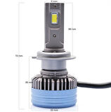 Photon Milestone H7 Led Xenon Black Katana