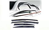 Honda Civic mugen cam rüzgarlığı 4 lü Set 2012-2017 Perflex