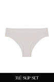 Cotvie 3 Renk ESK Pamuklu Slip 3'lü Set Külot
