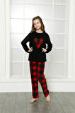 Akbeniz WelSoft Polar Çocuk Pijama Takımı 4632