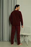 Akbeniz Welsoft Erkek Polar Sevgili Kombini Pijama Takımı 50121 Tek Takım Fiyatıdır