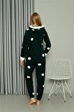 Akbeniz Welsoft Polar Kadın Kapşonlu Pijama Takımı 8512