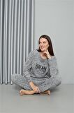 Akbeniz Welsoft Polar Kadın Pijama Takımı 8518