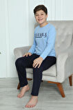 Akbeniz Erkek Çocuk Penye Pijama Takım 20412