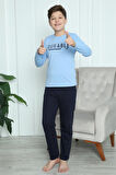 Akbeniz Erkek Çocuk Penye Pijama Takım 20412