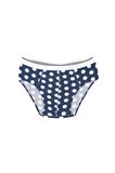 Akbeniz Erkek Pamuk Desenli Likralı Slip Lacivert 40131 