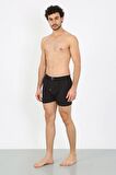Akbeniz Erkek Penye Boxer Siyah 40091